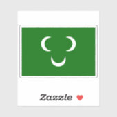 Siegel der Regierung Tripolis, Libyen (1551-1912) Aufkleber (Blatt)