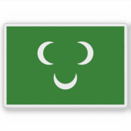 Siegel der Regierung Tripolis, Libyen (1551-1912) Aufkleber