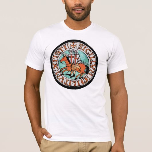 Siegel der Ritter Templar T-Shirt (Vorderseite)
