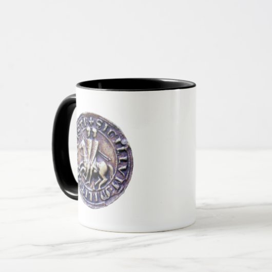 SIEGEL DER RITTER TEMPLAR TASSE (Vorderseite Links)