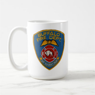 Siegel der Stadt Buffalo - Feuer in Buffalo Kaffeetasse