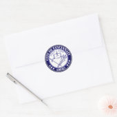 Siegel der Stadt Cincinnati, Ohio Runder Aufkleber (Umschlag)