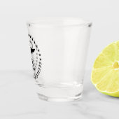 Siegel der Stadt Columbus Schnapsglas (Rechts)