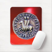 SIEGEL DER TEMPLERRITTER rot Mousepad (Mit Mouse)