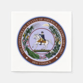 SIEGEL DER ÜBERLEGUNG SERVIETTE (Vorderseite)