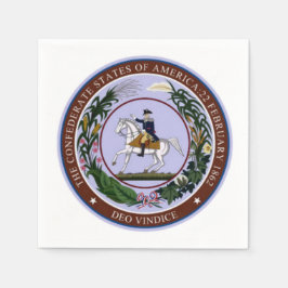 SIEGEL DER ÜBERLEGUNG SERVIETTE