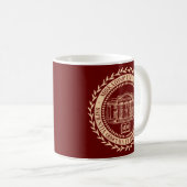 Siegel der Universität Miskatonic Kaffeetasse (VorderseiteRechts)
