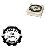 Siegel der Zulassung Lehrer Lob Personalisiert Gummistempel (Stempel)