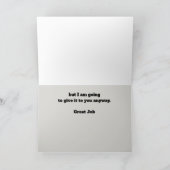 Siegel der Zulassung Ozeantierisches Foto Elephant Karte (Innenseite)