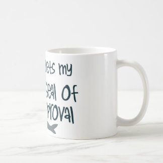 Siegel der Zustimmung Kaffeetasse