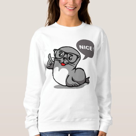 Siegel der Zustimmung Sweatshirt (Vorderseite)