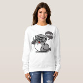Siegel der Zustimmung Sweatshirt (Vorne ganz)