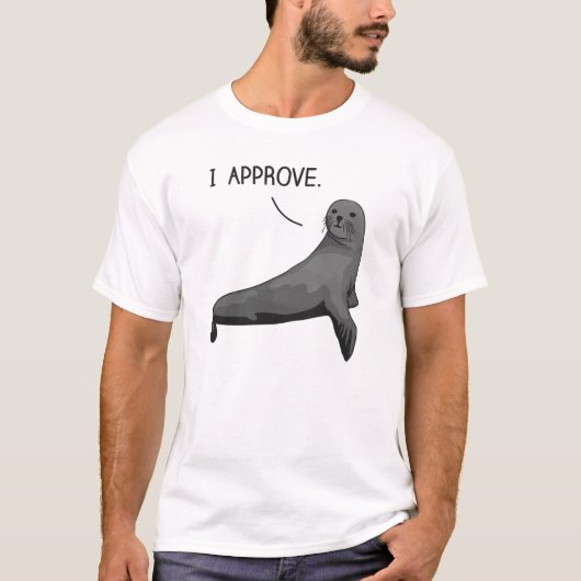 Siegel der Zustimmung T-Shirt (Vorderseite)