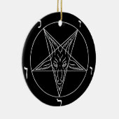 Siegel des Baphomet Keramik Ornament (Rechts)