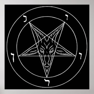 Siegel des Baphomet Poster