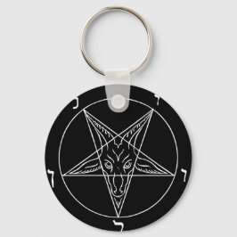 Siegel des Baphomet Schlüsselanhänger