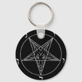 Siegel des Baphomet Schlüsselanhänger (Rückseite)