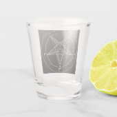 Siegel des Baphomet Schnapsglas (Rückseite)
