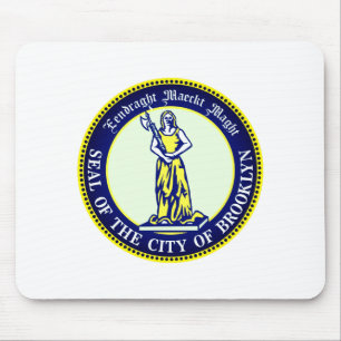 Siegel des Bezirks Brooklyn New York _1 Mousepad