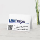 Siegel des Büros des Weihnachtsmanns - leere Karte (Rückseite)