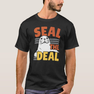 Siegel des Deals unter Wasser Meeresbiologie T-Shirt