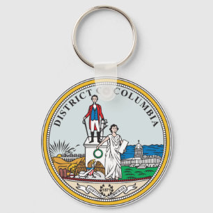 Siegel des District of Columbia Schlüsselanhänger