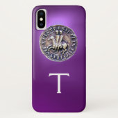 SIEGEL DES KNIGHTS TEMPLAR MONOGRAM Case-Mate iPhone HÜLLE (Rückseite)