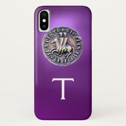 SIEGEL DES KNIGHTS TEMPLAR MONOGRAM Case-Mate iPhone HÜLLE (Rückseite)