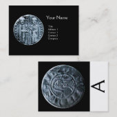 SIEGEL DES KNIGHTS TEMPLAR MONOGRAM VISITENKARTE (Vorne/Hinten)