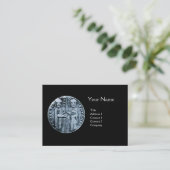 SIEGEL DES KNIGHTS TEMPLAR MONOGRAM VISITENKARTE (Stehend Vorderseite)