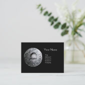 SIEGEL DES KNIGHTS TEMPLAR MONOGRAM VISITENKARTE (Stehend Vorderseite)