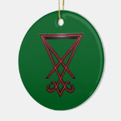 Siegel des Luzifer Keramik Ornament (Links)