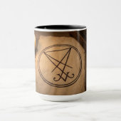 Siegel des Luzifer Tasse (Zentrum)