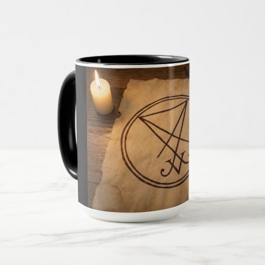 Siegel des Luzifer Tasse (Vorderseite Links)