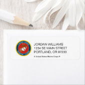 Siegel des Meereskorps - flach (Insitu)