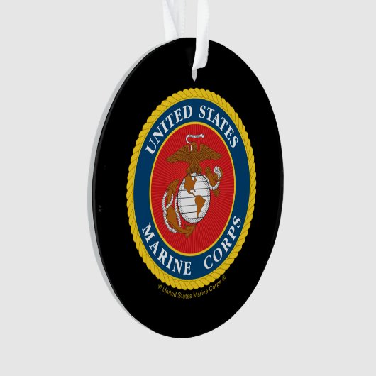 Siegel des Meereskorps - flach Ornament (Vorderseite)