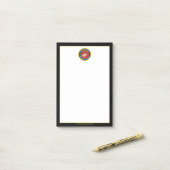 Siegel des Meereskorps - flach Post-it Klebezettel (Auf Schreibtisch)