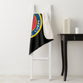 Siegel des Meereskorps - flach Sherpadecke (Beispiel)