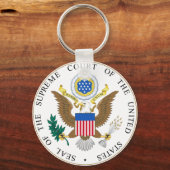 Siegel des Obersten Gerichtshofs der Staaten Schlüsselanhänger (Vorderseite)