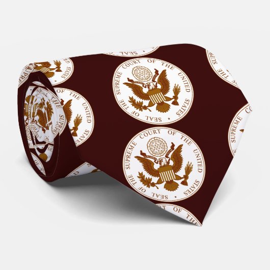 Siegel des Obersten Gerichtshofs der USA Krawatte (Gerollt)