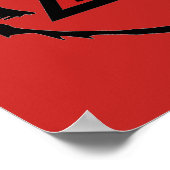 Siegel des Tempels der gekreuzten Schlange Poster (Ecke)