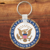 Siegel des US-Kongressgerichts Schlüsselanhänger (Vorderseite)