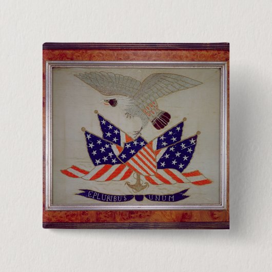 Siegel des USA, c.1840 Button (Vorderseite)