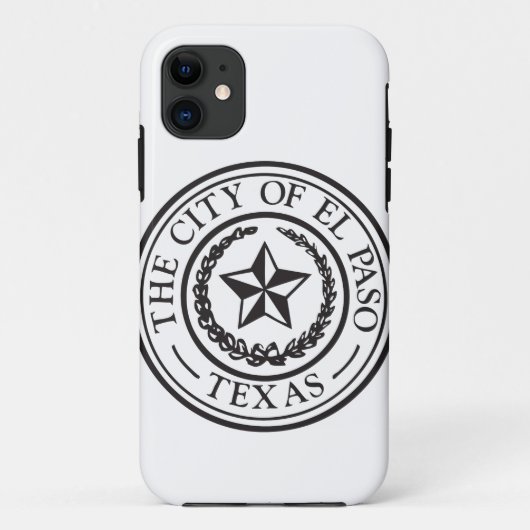 Siegel El Paso Case-Mate iPhone Hülle (Rückseite)