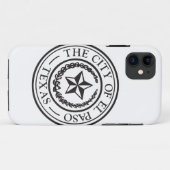 Siegel El Paso Case-Mate iPhone Hülle (Rückseite (Horizontal))