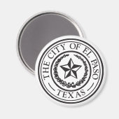 Siegel El Paso Magnet (Vorderseite/Rückseite)