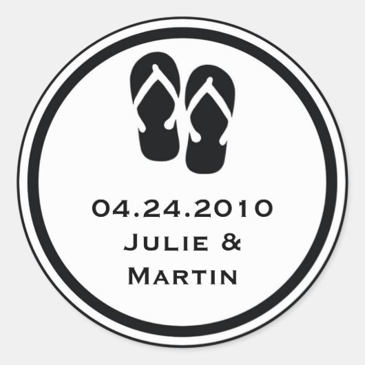 Siegel-Etikett für drehe Gastgeschenk Hochzeit Runder Aufkleber (Vorderseite)