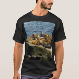 Siegel Felsen-La Jolla T-Shirt