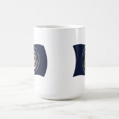 Siegel-Flag-Tasse des Präsidenten Kaffeetasse (Mittel)