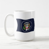 Siegel-Flag-Tasse des Präsidenten Kaffeetasse (Links)